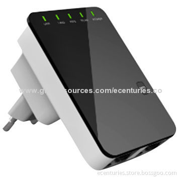 300Mbps Wi-Fi Repeater, WMM and WMM-APSD Supported